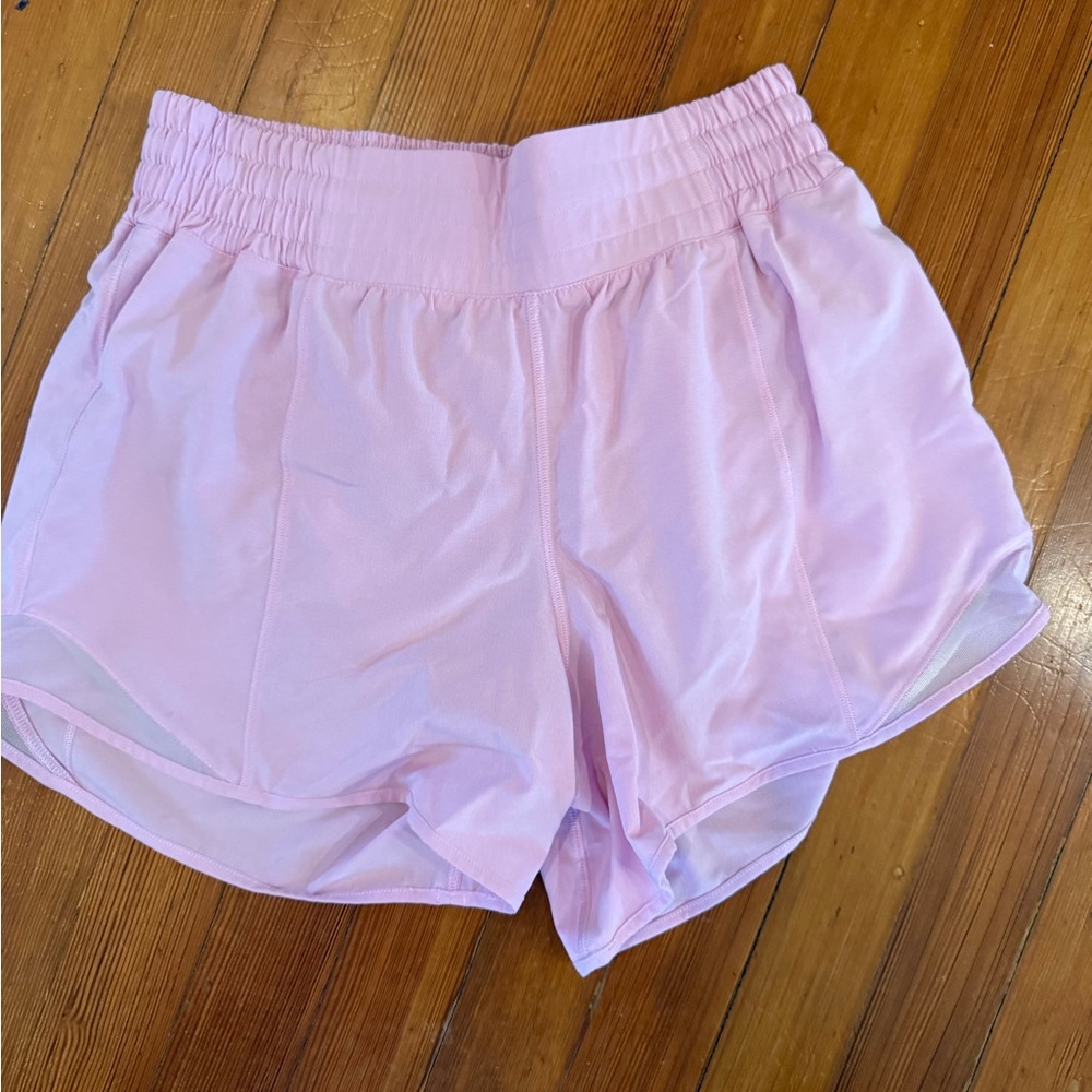 Pink Lulu Lemon Athletica Shorts